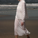 Tara Skirt - Clair de Lune Lace - Heidi Merrick