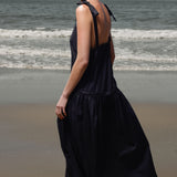 Ballerine Dress - Black Shirting - Heidi Merrick