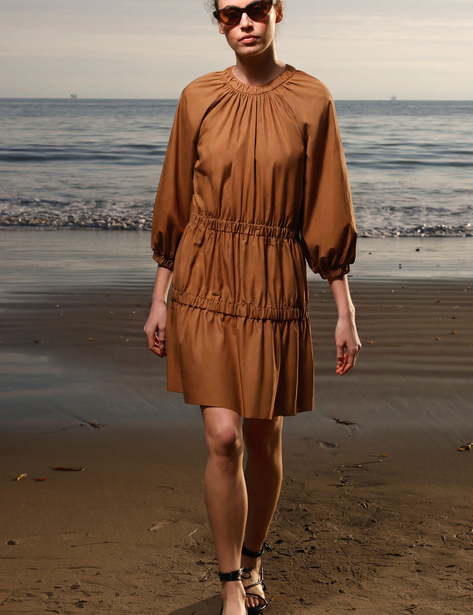 Brooke Dress - Safari - Heidi Merrick