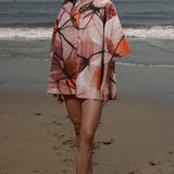 Aloha Shirt - Bougainvillea Shirting - Heidi Merrick