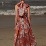 Ginger Dress - Orange Batik