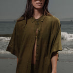 Aloha Shirt - Frog - Heidi Merrick