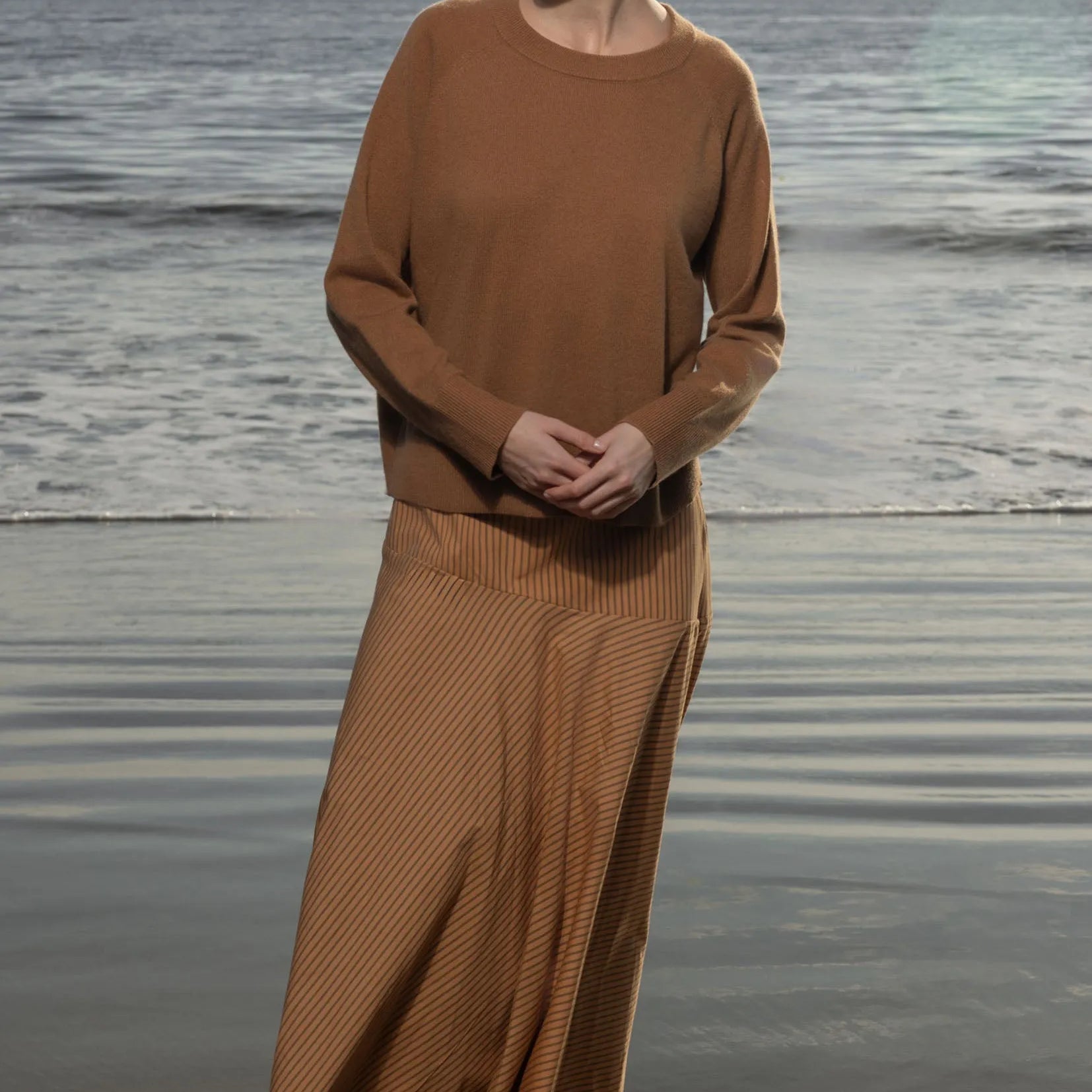 Kite Skirt - Ticking Stripe - Heidi Merrick