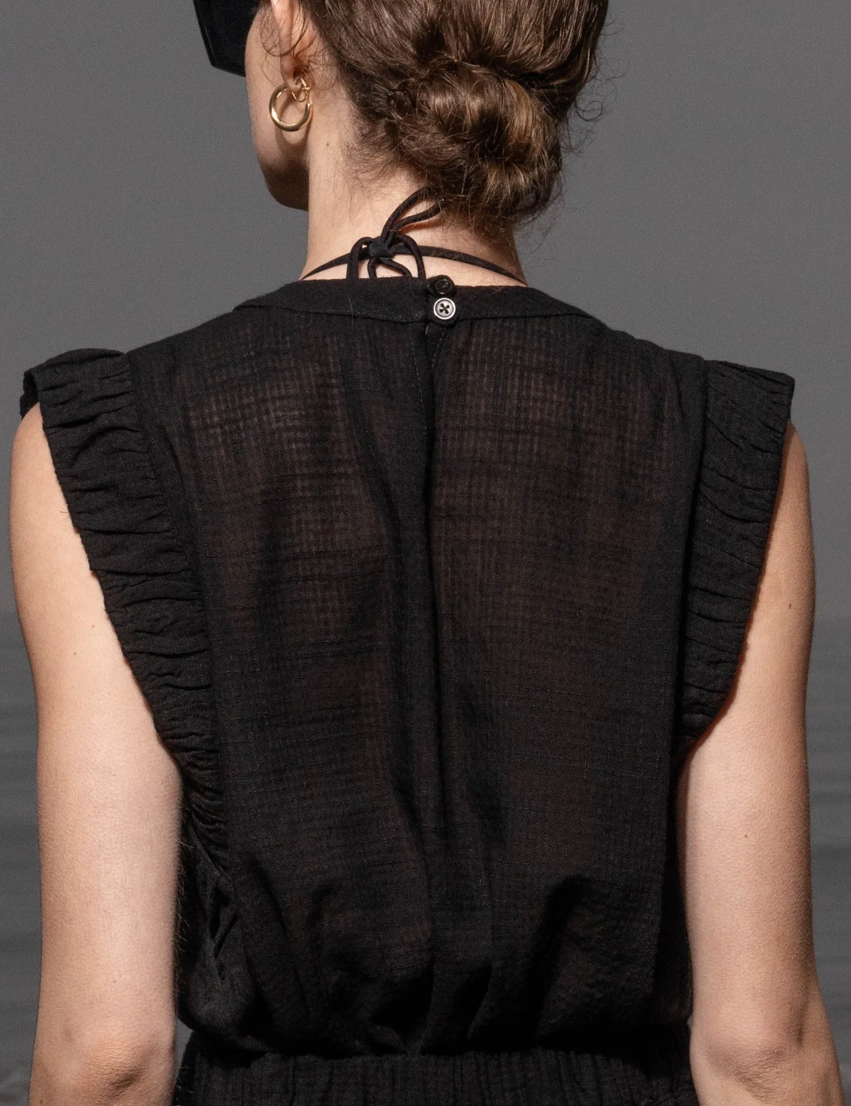 Prose Tank - Jacquard Gingham - Heidi Merrick