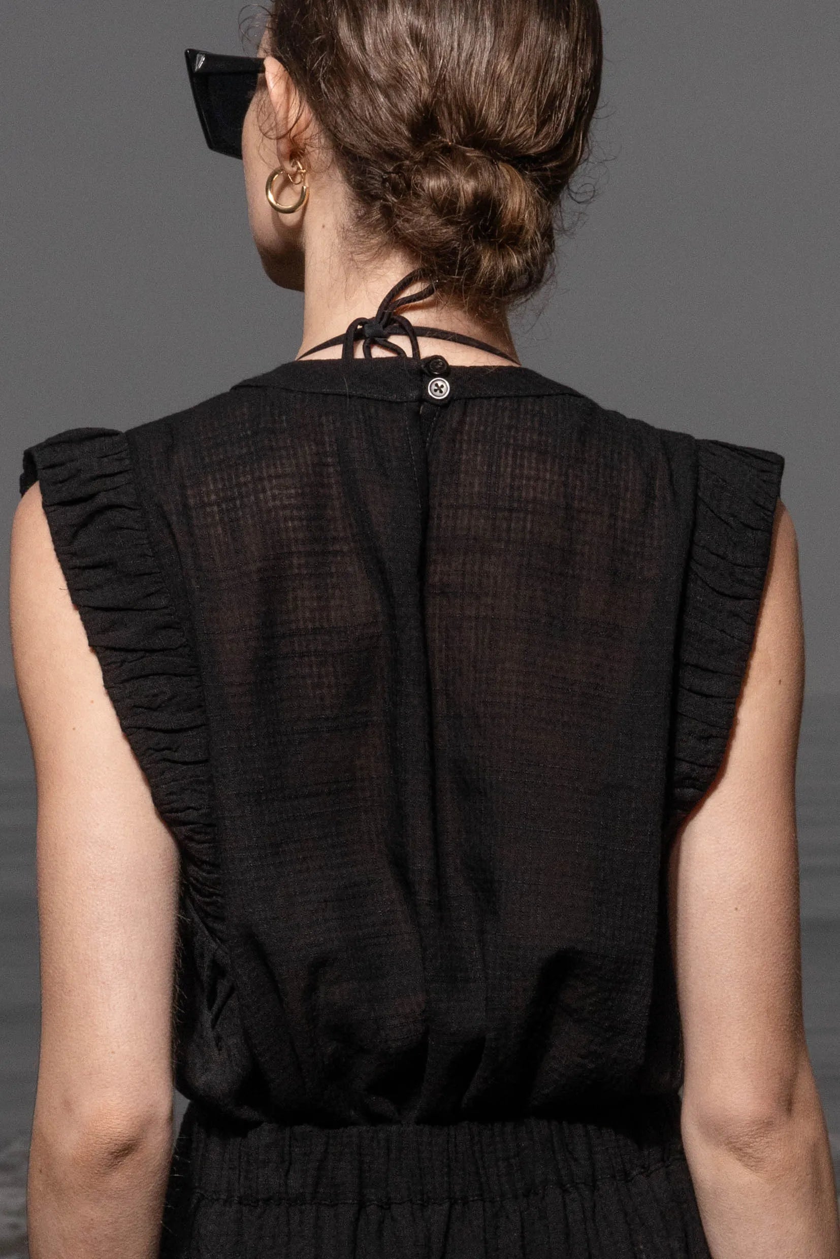 Prose Tank - Jacquard Gingham - Heidi Merrick