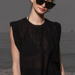 Prose Tank - Jacquard Gingham - Heidi Merrick