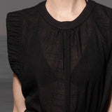 Prose Tank - Jacquard Gingham - Heidi Merrick