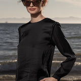 Toile Top - Noir - Heidi Merrick