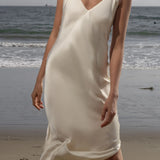 Marion Slip Dress - Ivory - Heidi Merrick