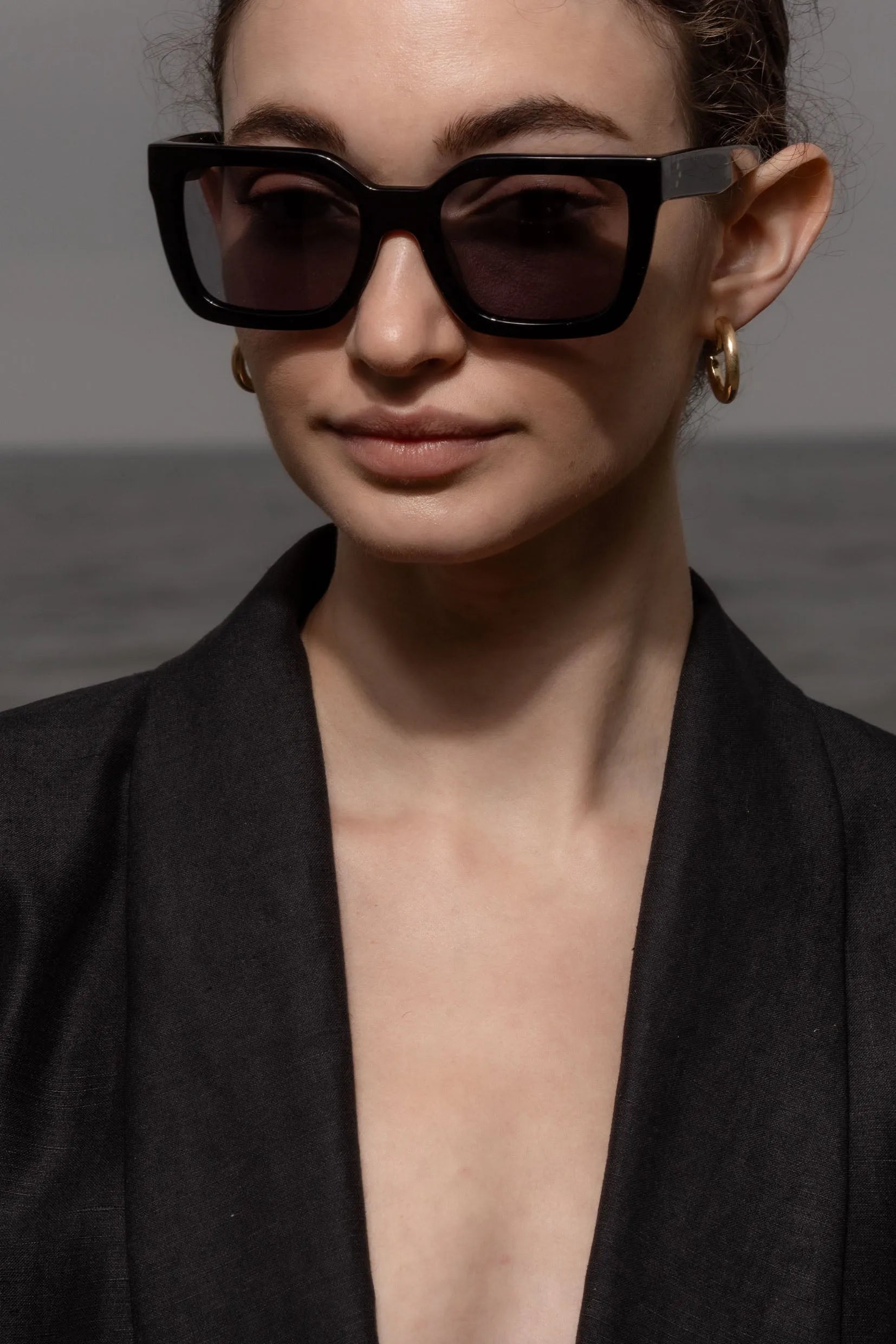 Silverlake Frame - Black - Heidi Merrick