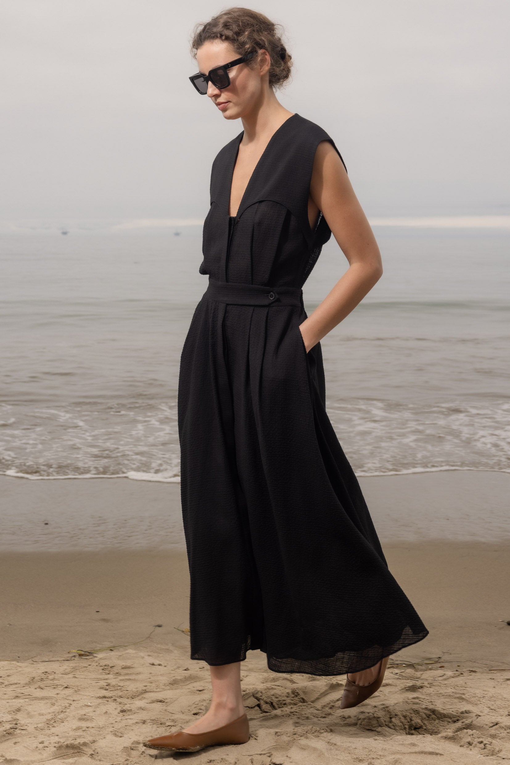 Tasya Dress - Jacquard Gingham - Heidi Merrick