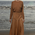 Kite Skirt - Ticking Stripe - Heidi Merrick