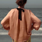 Verse Top - Sunrise Tissue Linen - Heidi Merrick