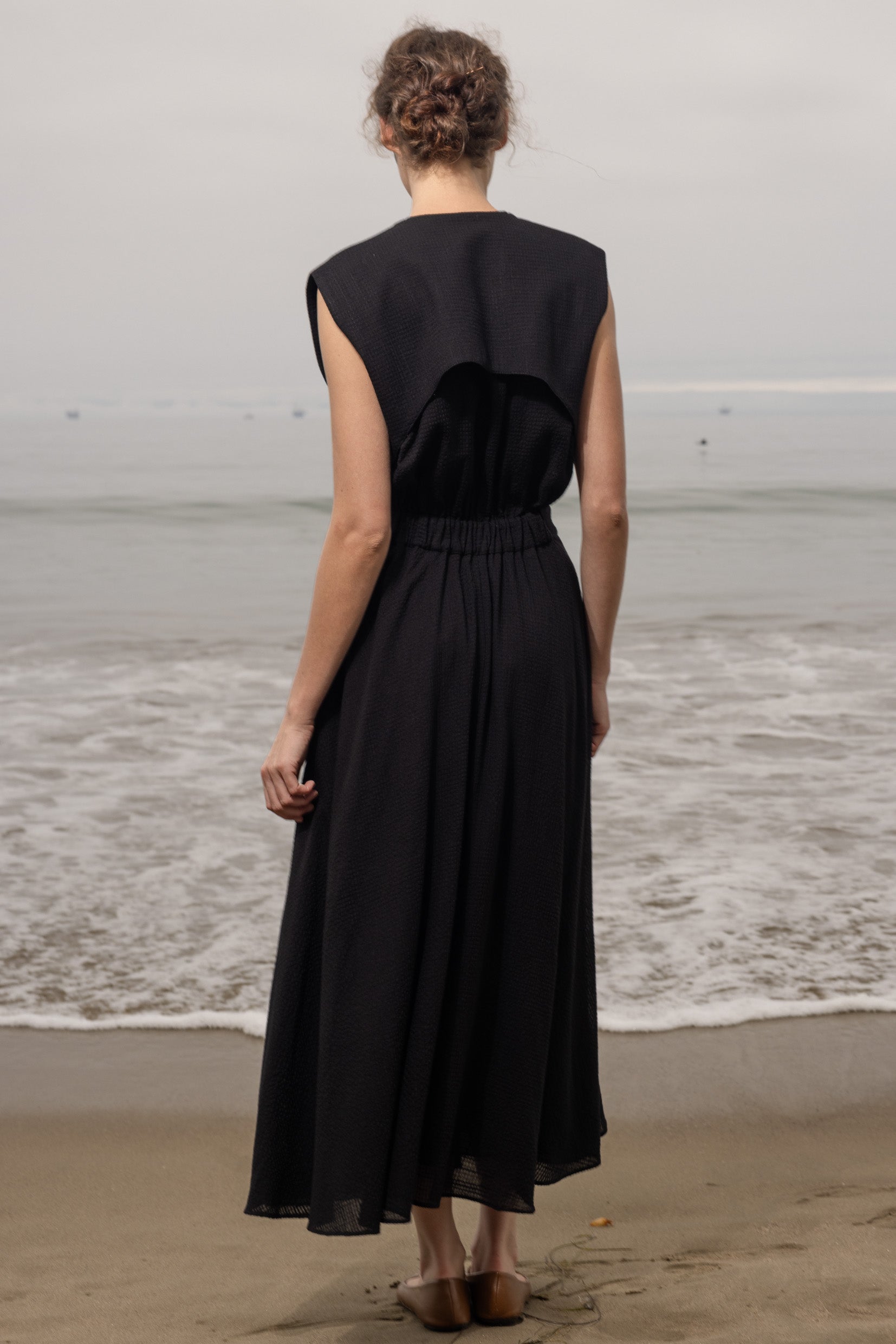 Tasya Dress - Jacquard Gingham - Heidi Merrick