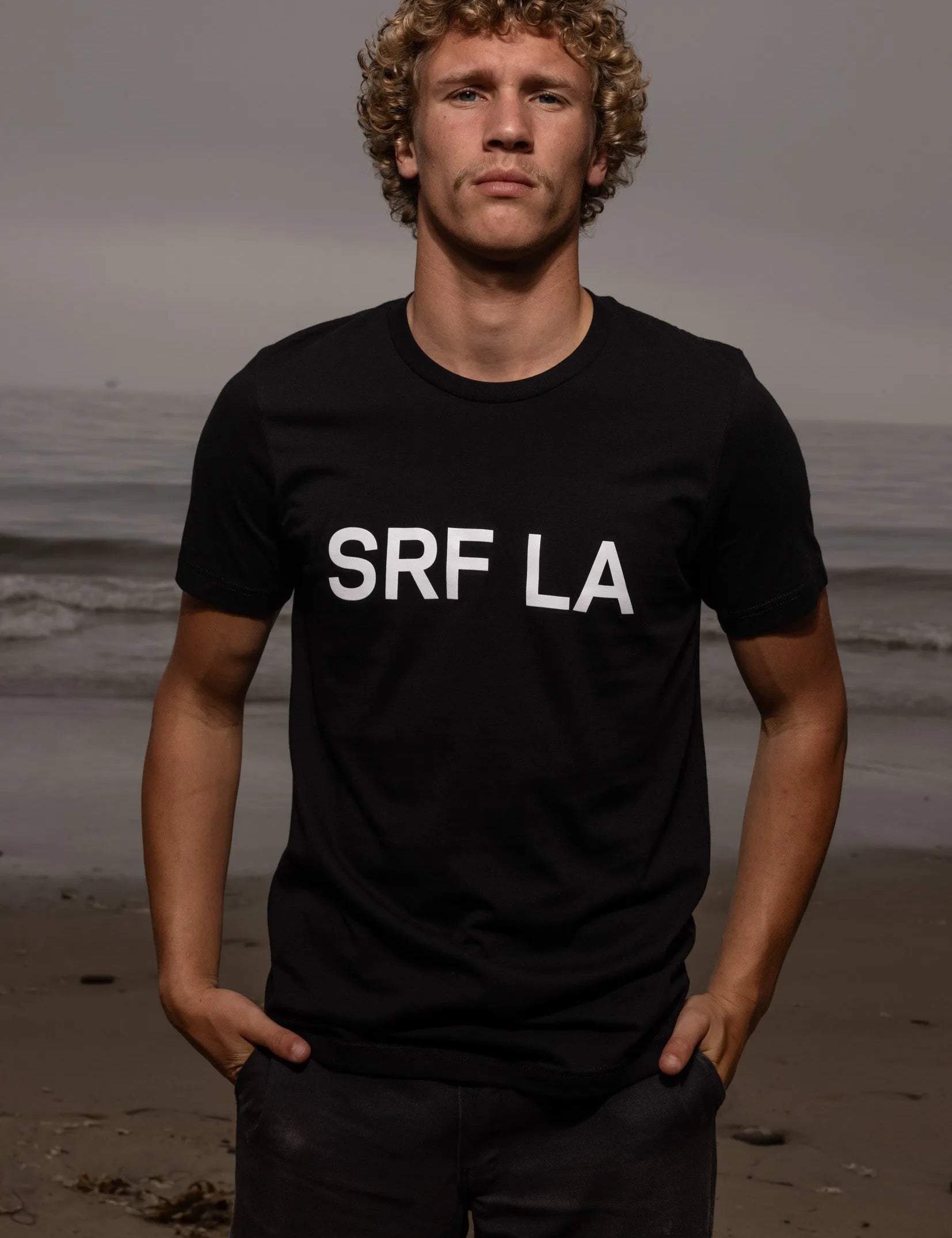 SRF LA Tee - Black - Heidi Merrick
