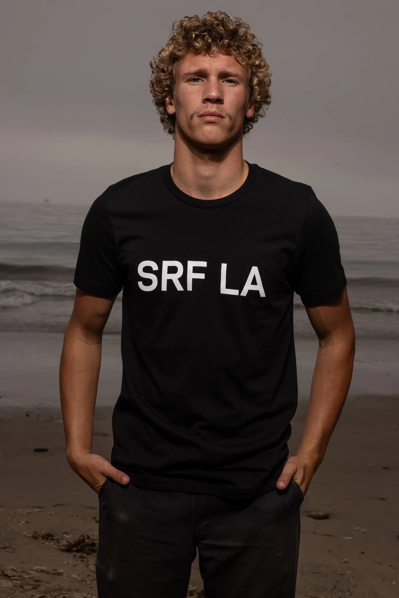 SRF LA Tee - Black - Heidi Merrick