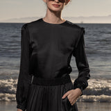 Toile Top - Noir - Heidi Merrick