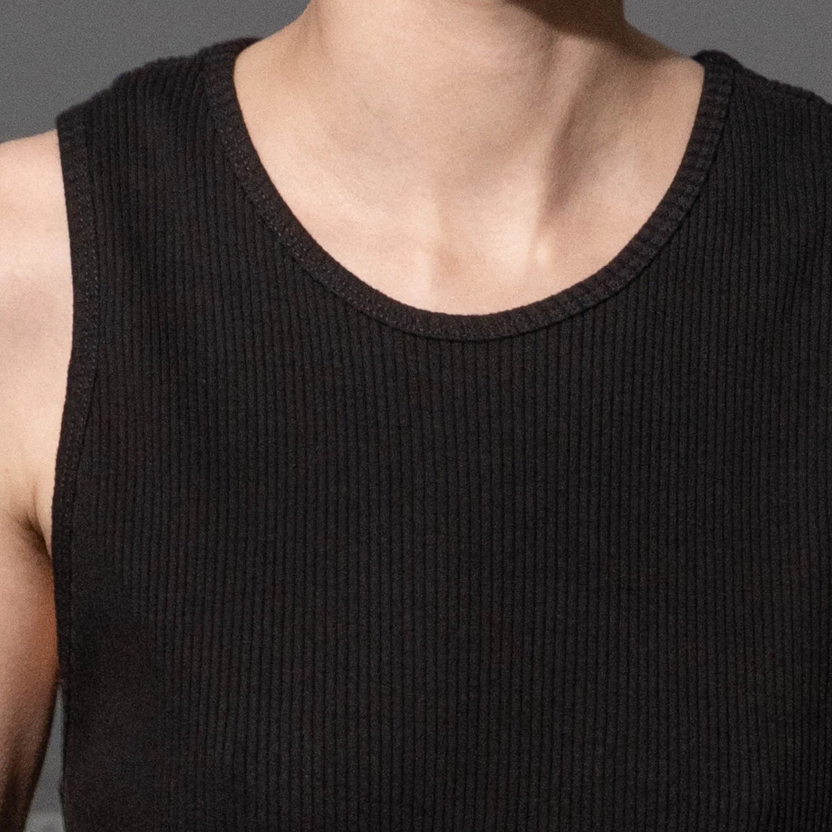 Stone Tank - Black - Heidi Merrick