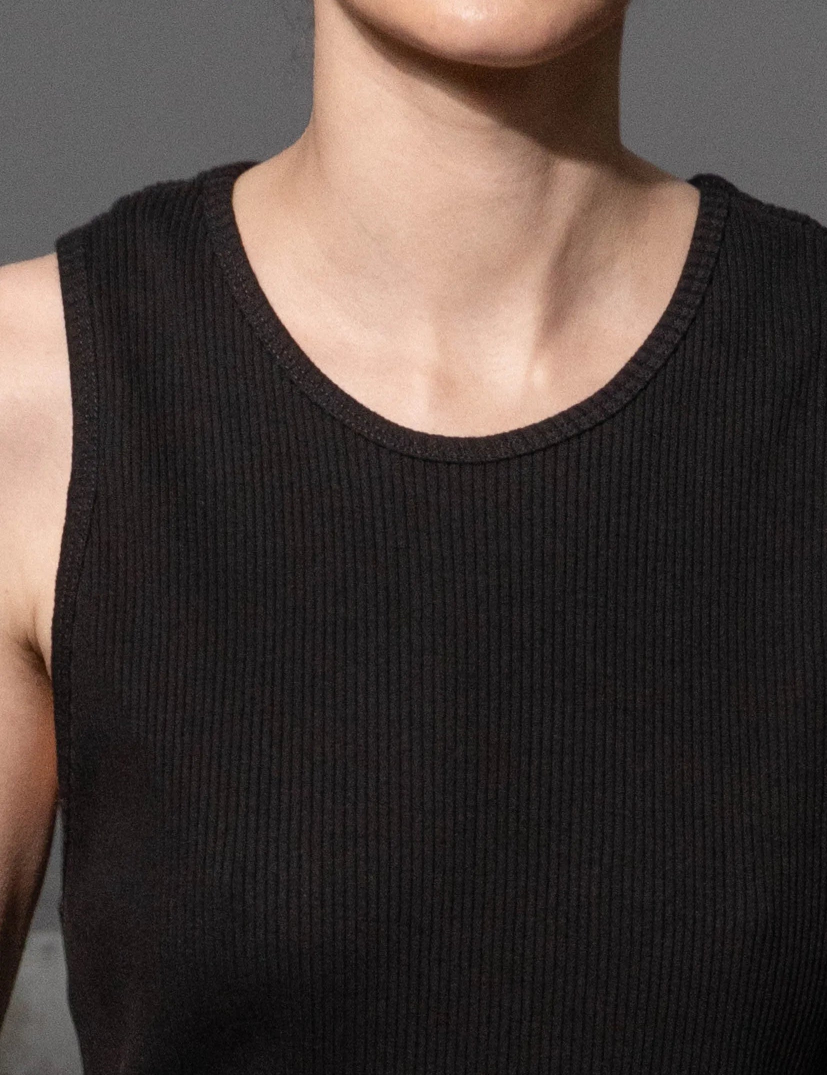 Stone Tank - Black - Heidi Merrick