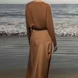 Daily Sweater - Chestnut - Heidi Merrick