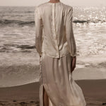 Maeve Skirt - Ivory - Heidi Merrick