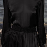 Toile Top - Noir - Heidi Merrick