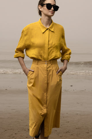 Camille Skirt - Jaune Trench