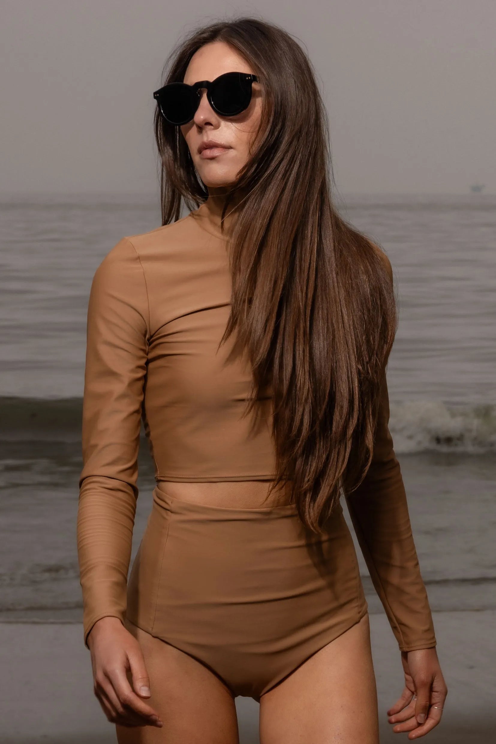 Aegean Rashguard - Sand Shark - Heidi Merrick