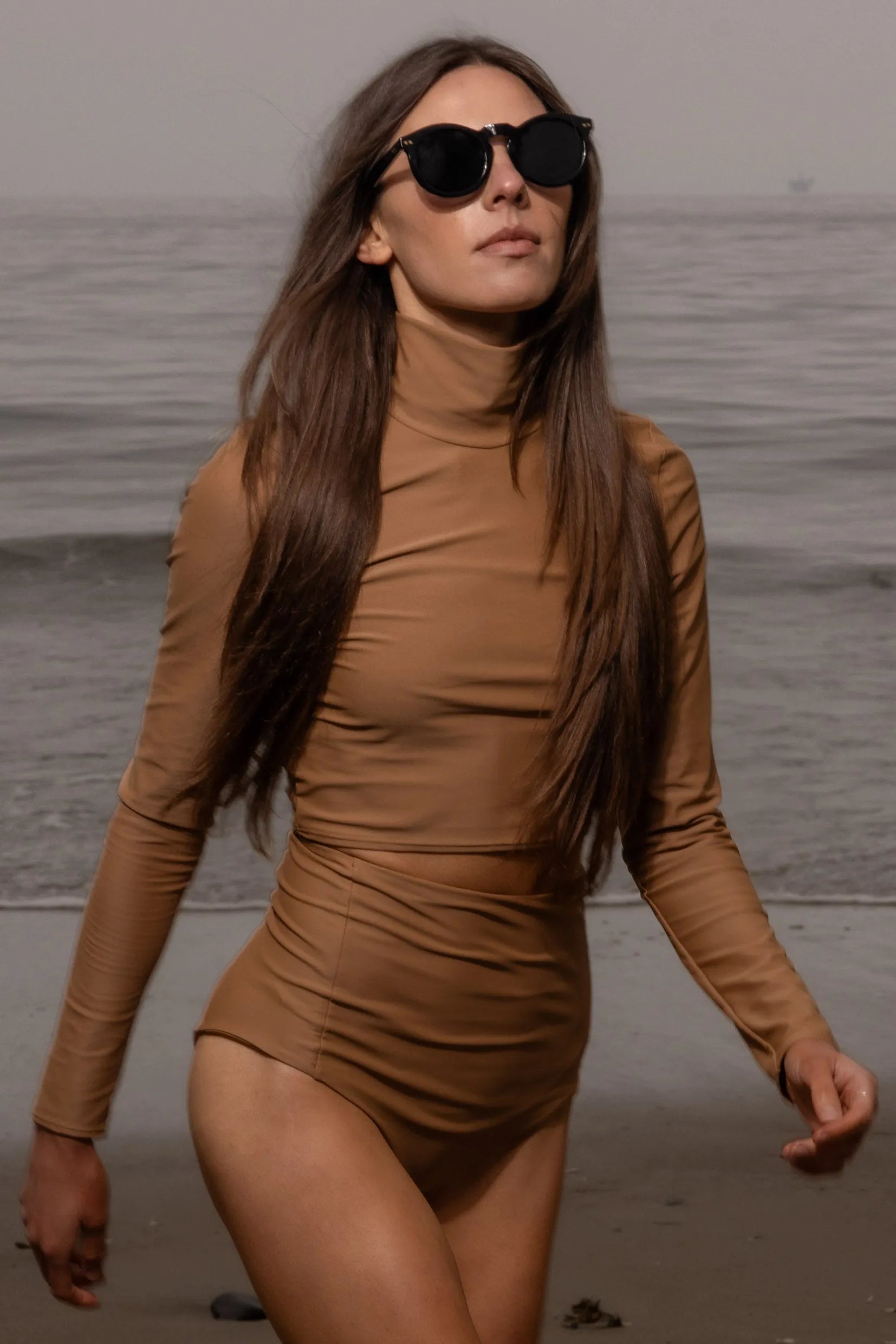 Aegean Rashguard - Sand Shark - Heidi Merrick