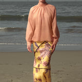 Verse Top - Sunrise Tissue Linen - Heidi Merrick