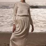 Maeve Skirt - Ivory - Heidi Merrick