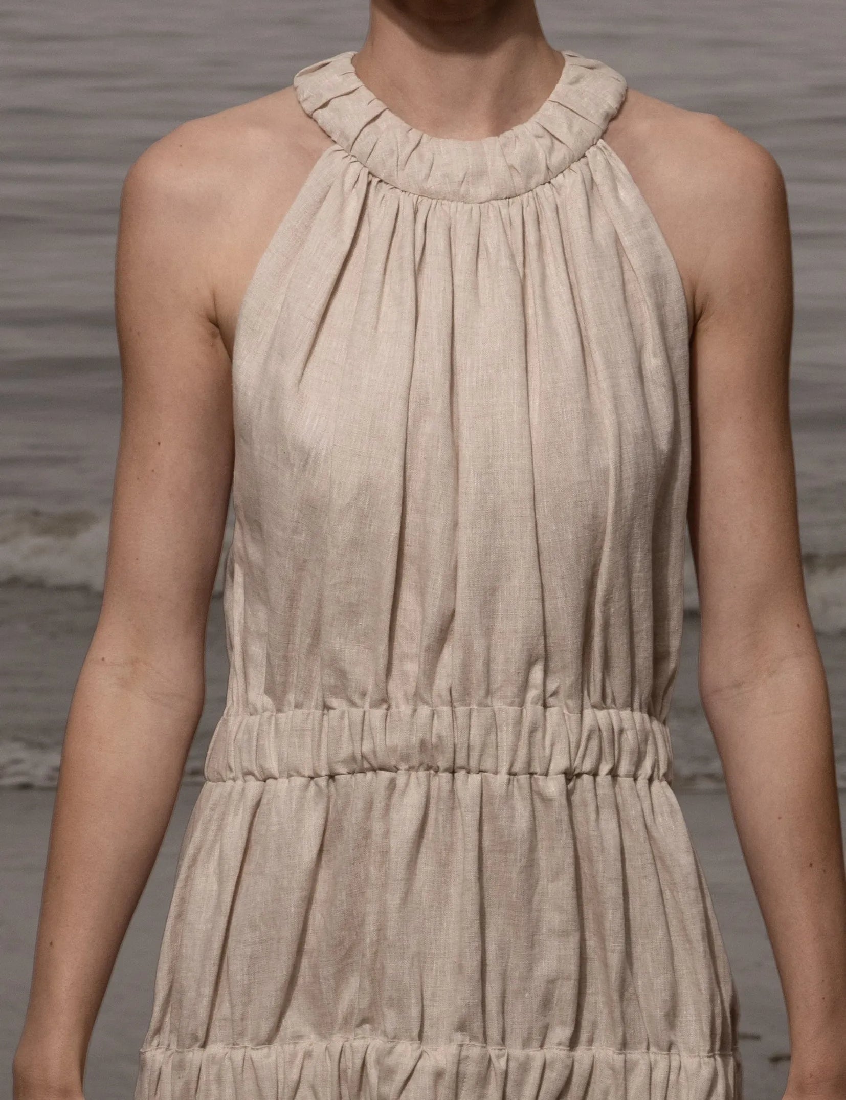 Idyll Dress - Natural Linen - Heidi Merrick