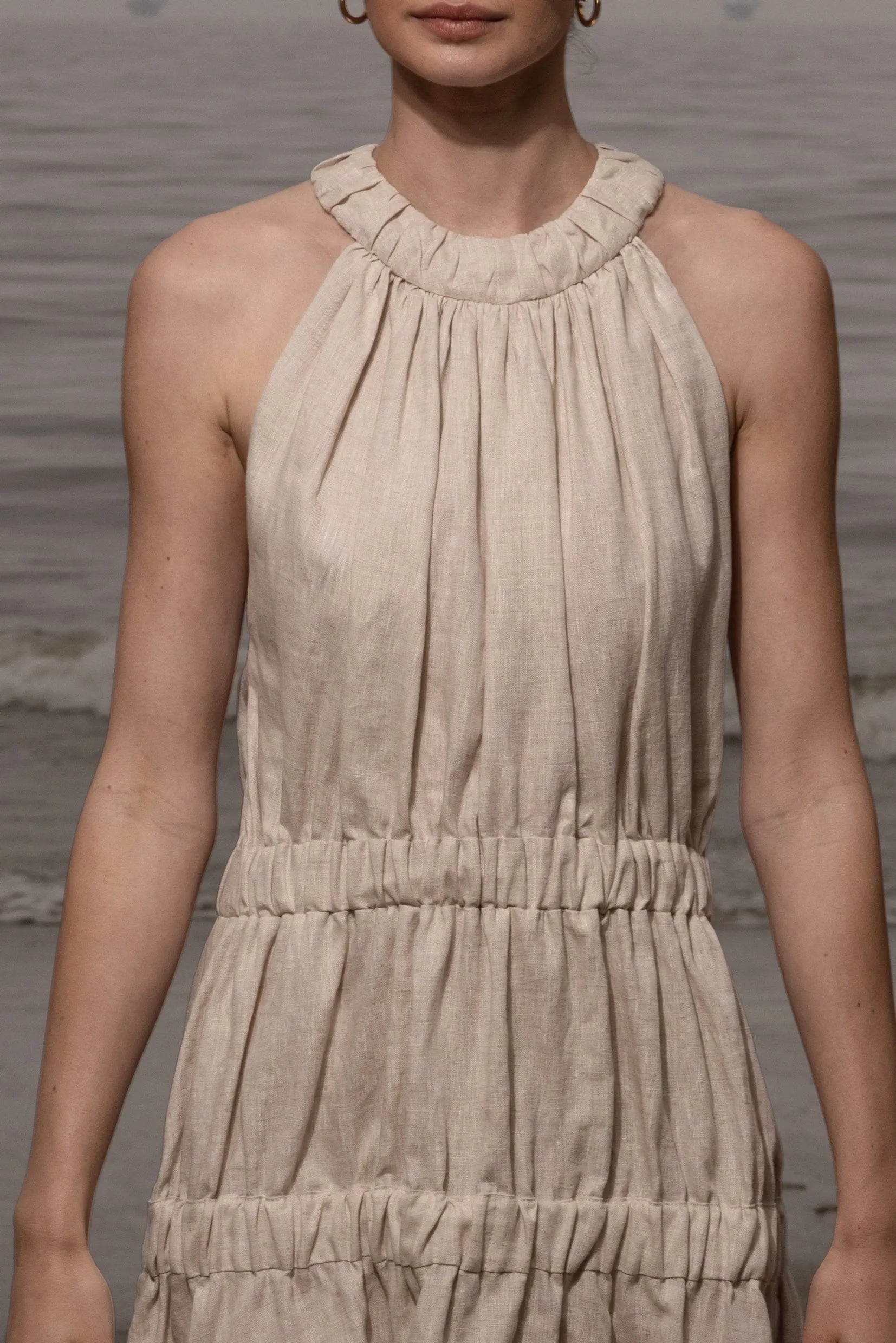 Idyll Dress - Natural Linen - Heidi Merrick