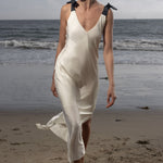 Marion Slip Dress - Ivory - Heidi Merrick