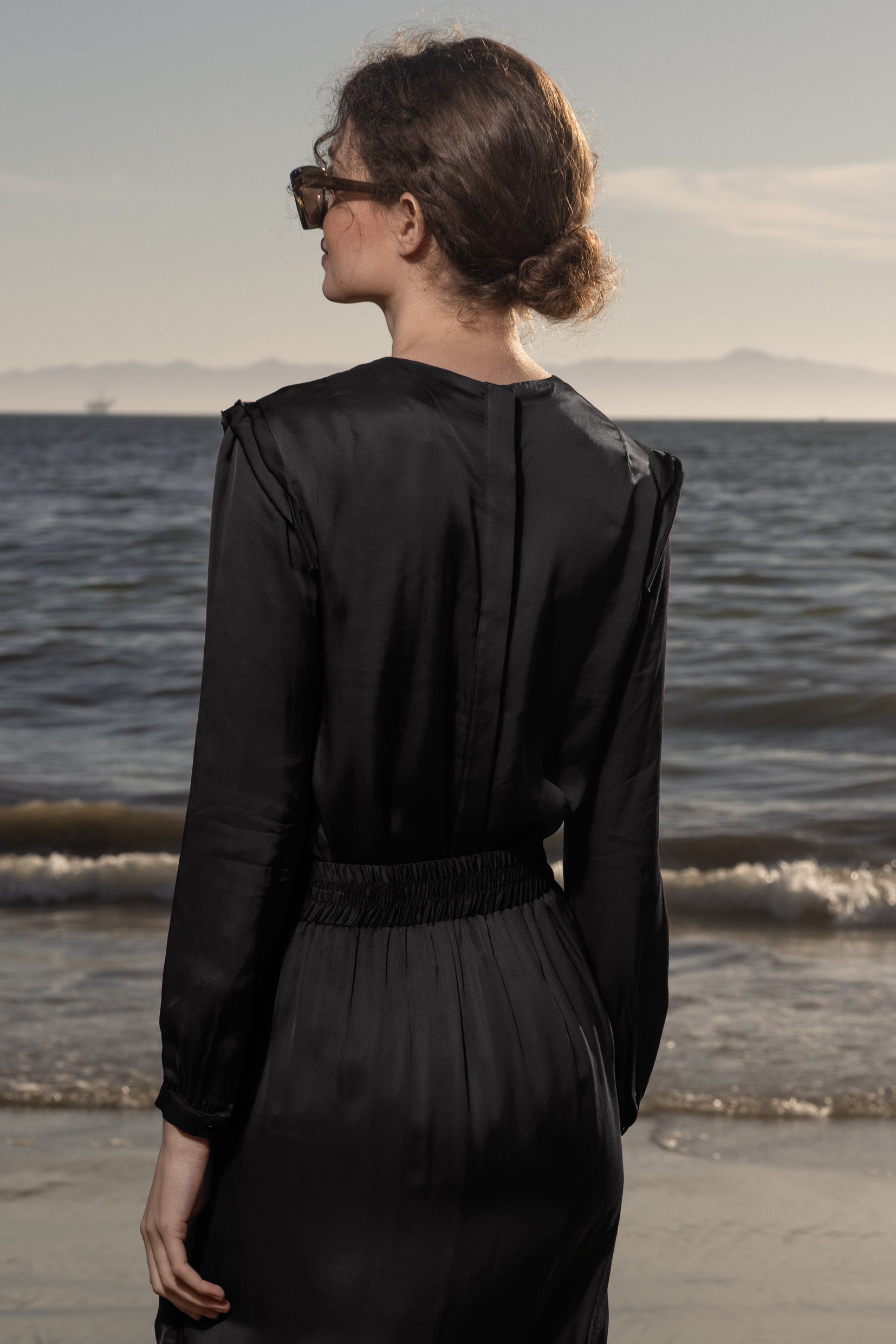 Toile Top - Noir - Heidi Merrick