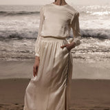 Maeve Skirt - Ivory - Heidi Merrick