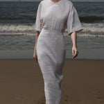 Fauna Dress - Ivory Linen - Heidi Merrick