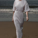 Fauna Dress - Ivory Linen - Heidi Merrick