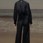 Alix Pant - Noir Velvet - Heidi Merrick