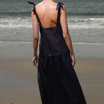 Ballerine Dress - Black Shirting - Heidi Merrick