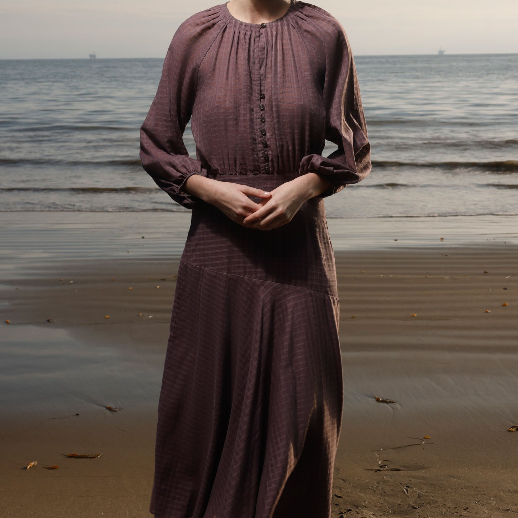 Caprine Dress - Lavender - Heidi Merrick