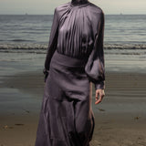 Gale Skirt - Lavender Linen - Heidi Merrick