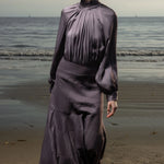 Letter Blouse - Lavender - Heidi Merrick