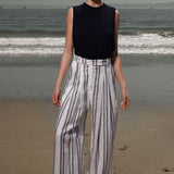 Chaplin Pant - Moroccan Stripe - Heidi Merrick