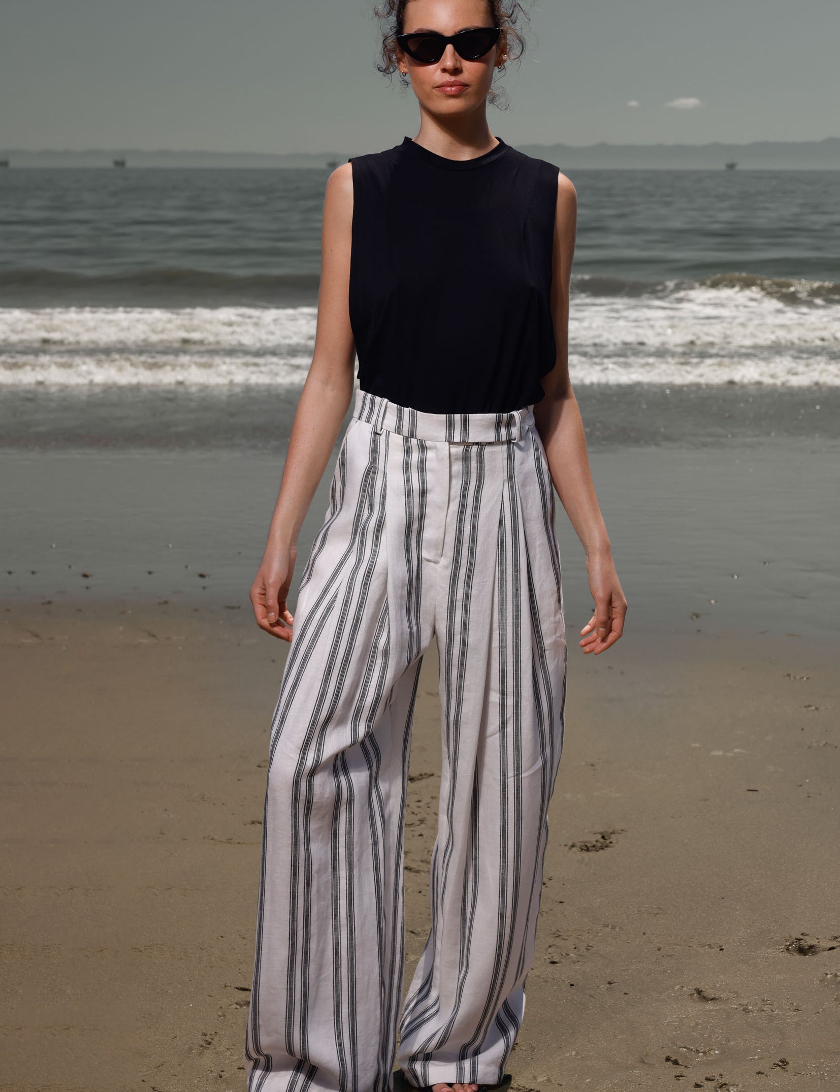 Chaplin Pant - Moroccan Stripe - Heidi Merrick