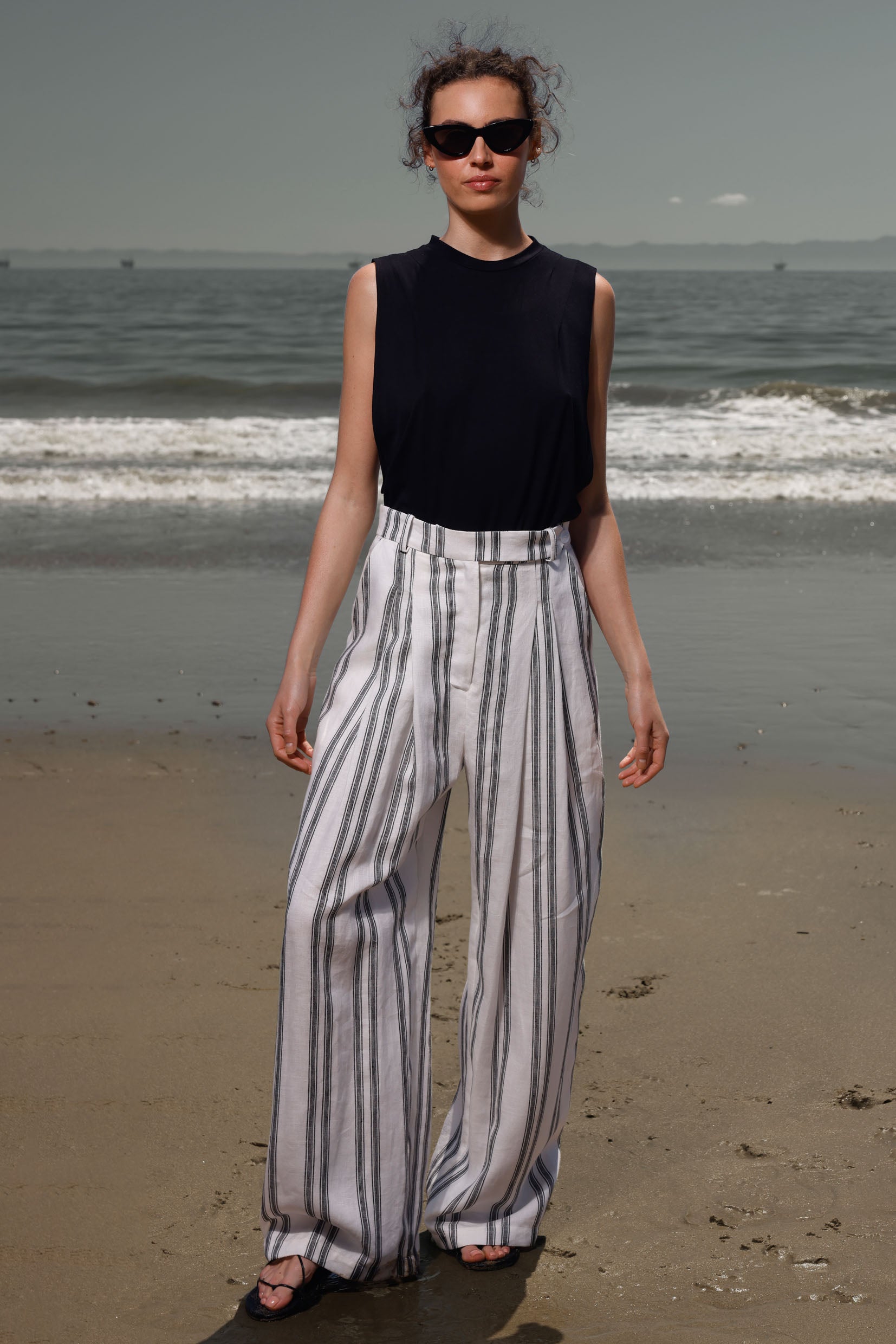 Chaplin Pant - Moroccan Stripe - Heidi Merrick