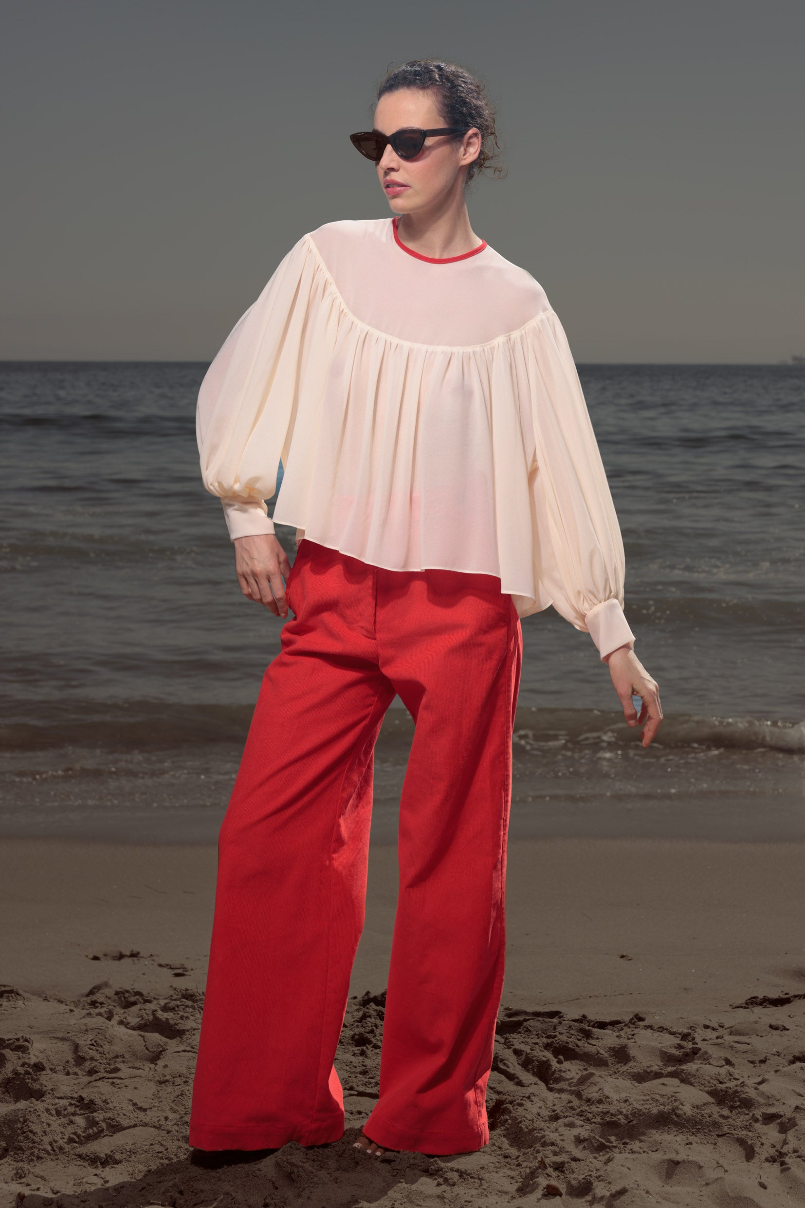 Nova Top - Cream - Heidi Merrick