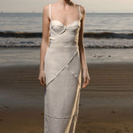 Gia Dress - Ivory Linen - Heidi Merrick