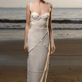 Gia Dress - Ivory Linen - Heidi Merrick