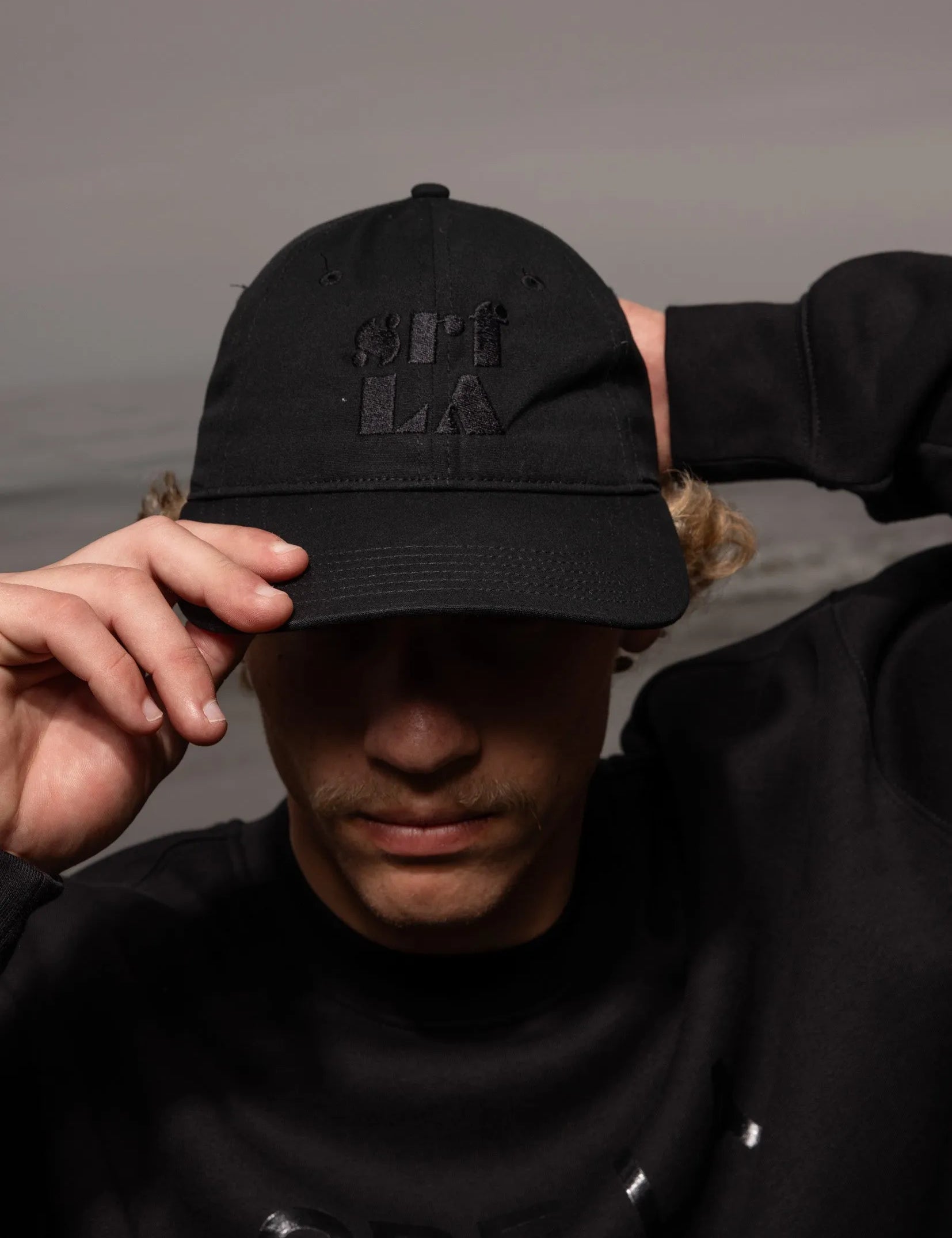 70's SRF LA Hat - Black - Heidi Merrick